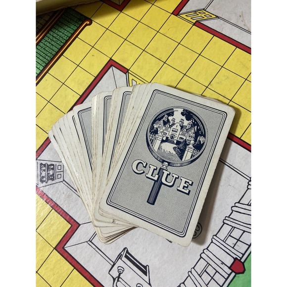 Vintage 1956 Parker Brothers CLUE Board Game Original Box - Picture 2 of 12